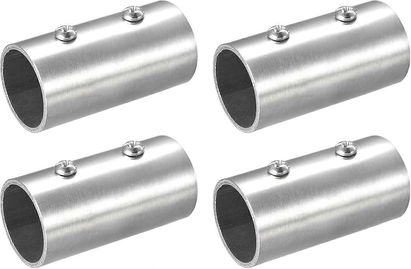 4-piece two-way straight pipe connector, handrail connector,