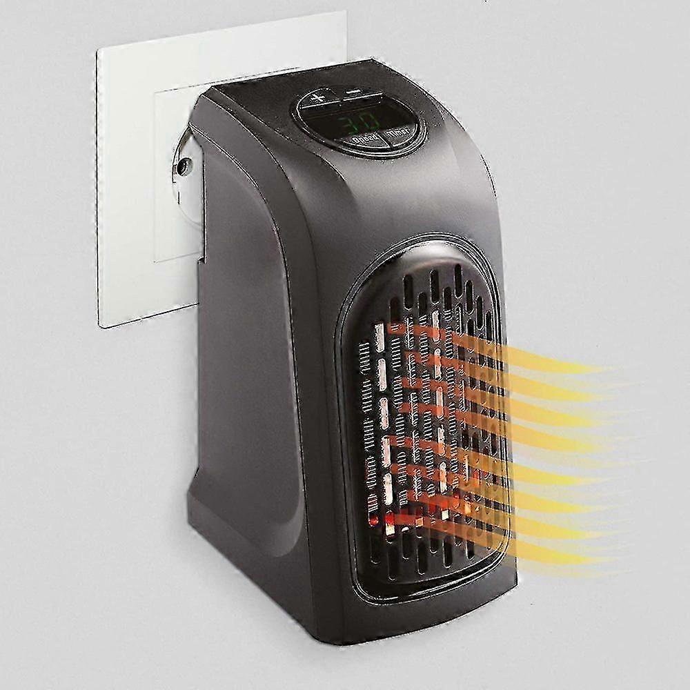 Compact Socket Heater 2-Level, Energy-Saving, Quick Heat, Mini Heater with 12H Timer & Auto Switch OCM