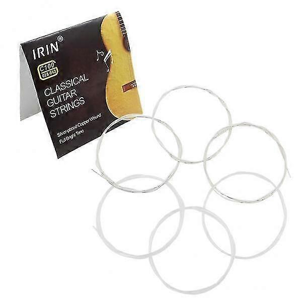 5x6pcs classica chitarra nylon corda trasparente