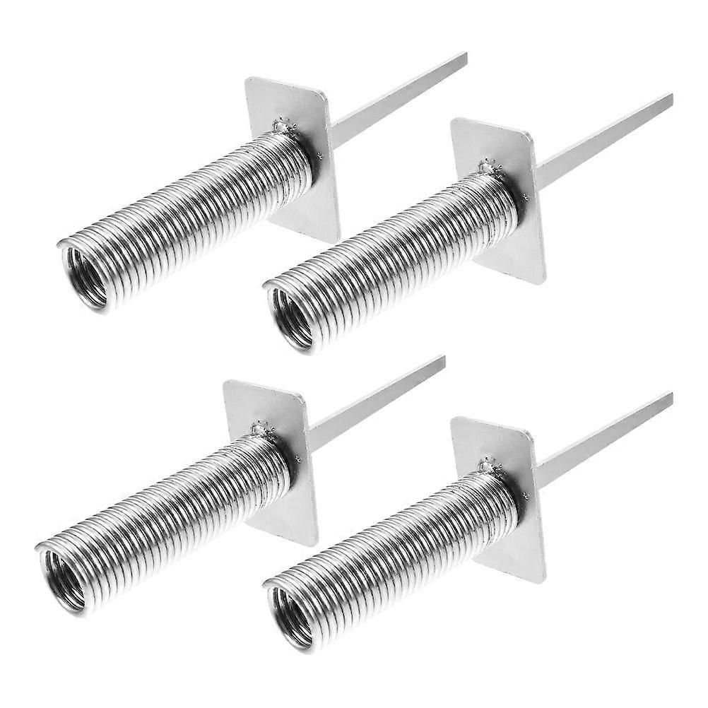 Soccer Flagpole Base Soccer Corner Flags Holder Stability Enhancement Spring Loaded Design 4Pcs