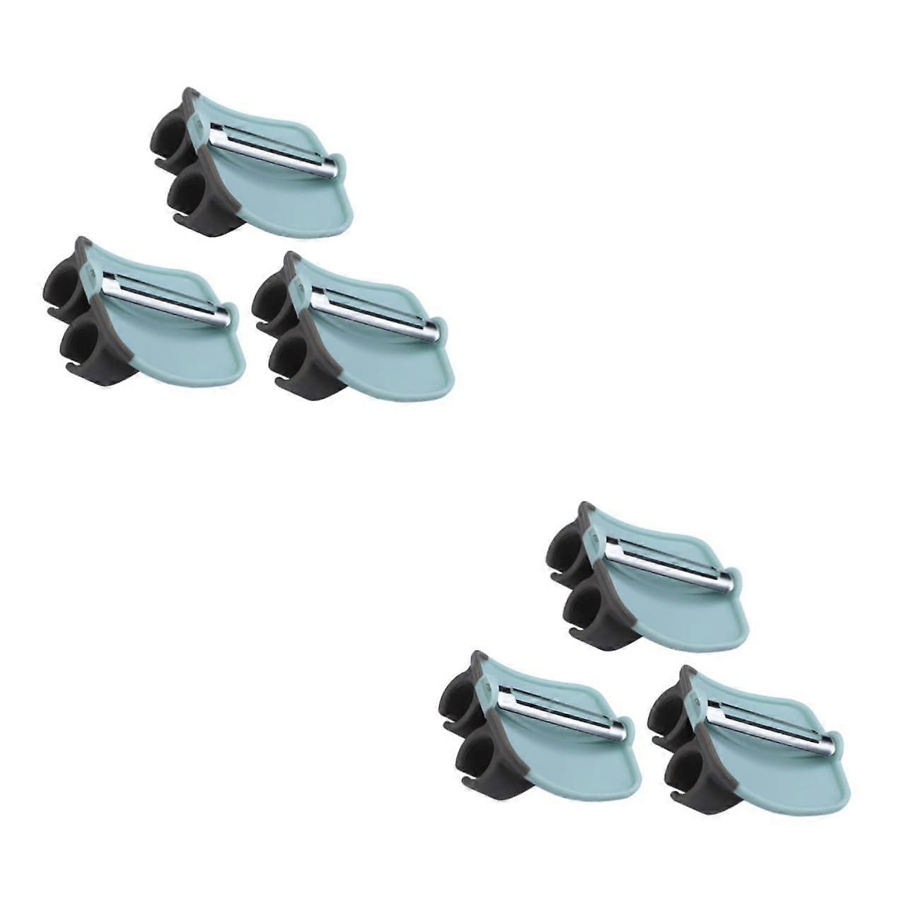 Multitool Set 3 Pieces - Ergonomic Finger Vegetable Peeler for Potatoes, Apples, Pumpkins, Cucumbers in Sky Blue