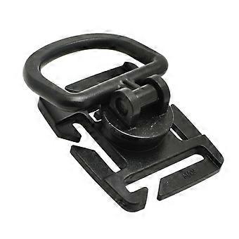 Water Hose Clip with 360° Rotating D-Ring and Quick Release Buckle for Backpacking Outdoor