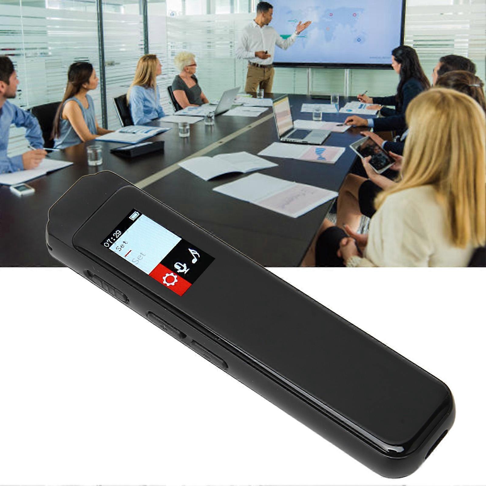 Digital Voice Recorder HD Smart Noise Reduction Small MP3 Player Voice Activated Recorder with Playback for Lecture 8GB
