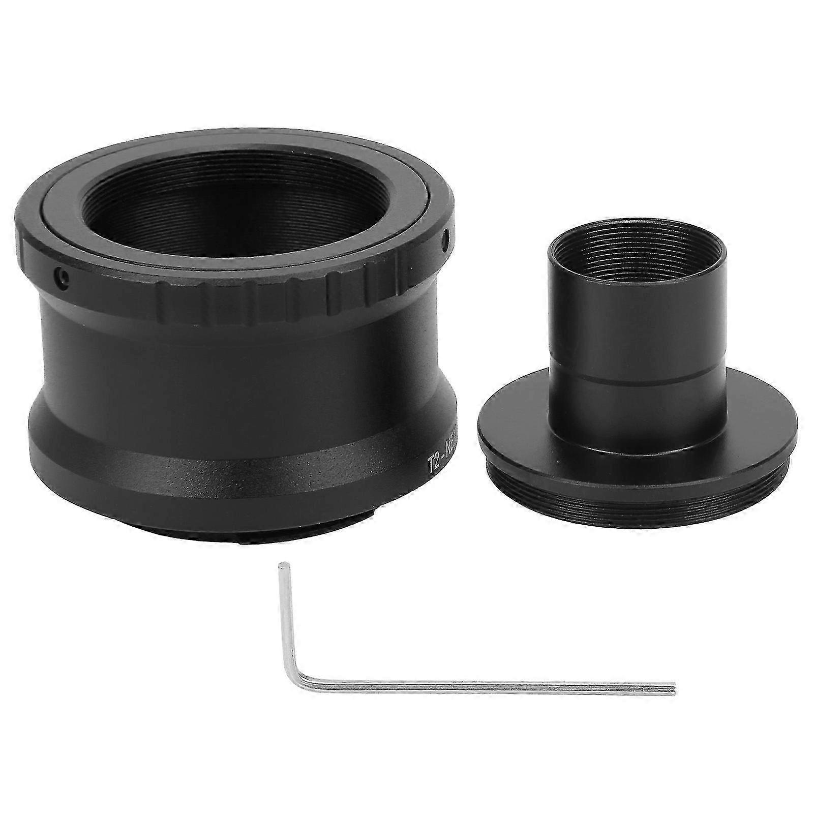 Telescope 0.965in T Mount Adapter and Lens Adapter Ring for Cameras with NEX Mount