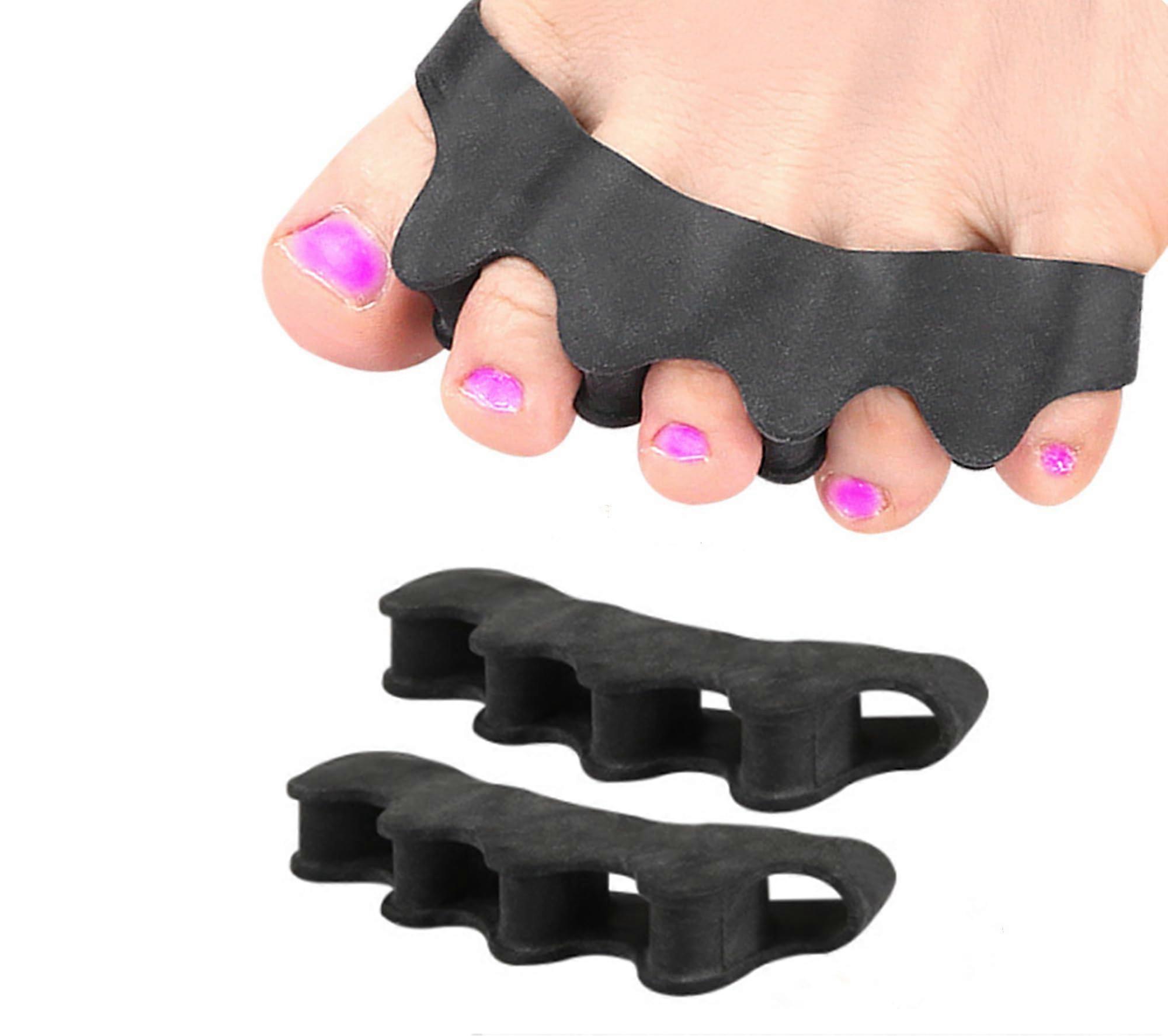 Silicone Toe Separators for Hallux Valgus and Hammer Toes - 8 Premium Pads for Claw Toes, Comfortable and Durable
