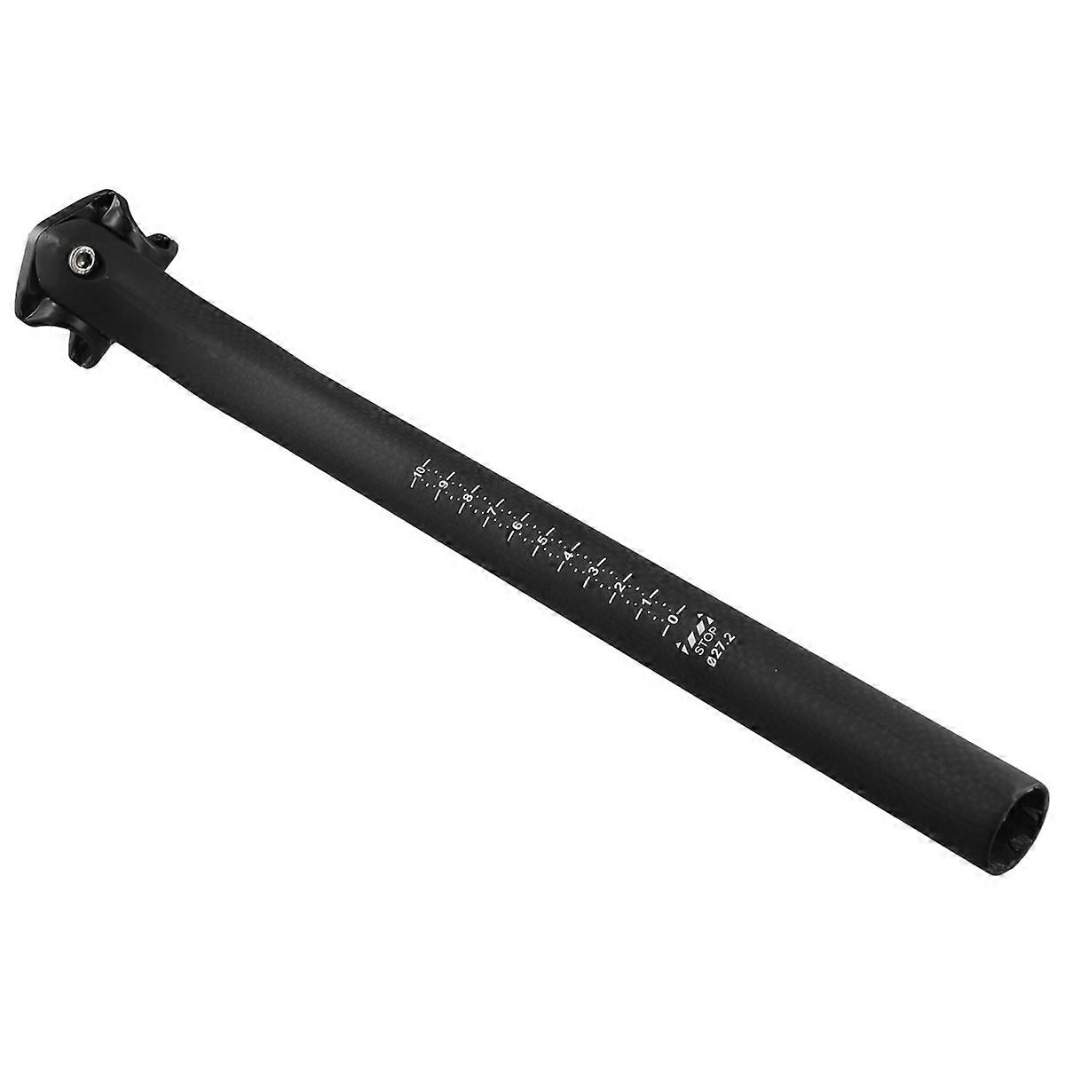 Carbon Seat Post Offset 27.2-350mm /Road Bike Seatposts Carbon Fiber Half Shell Suitable for Carbon Rail Saddl