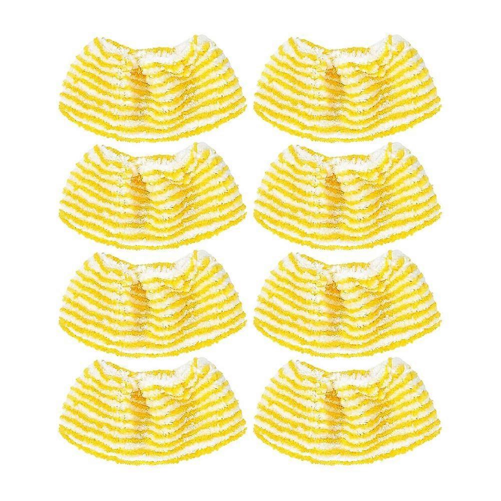 8pcs Steam Cleaner Microfibre Replacement Cloths for Karcher Steam Cleaner Accessories EasyFix SC 2, SC 3, SC 4, SC 5