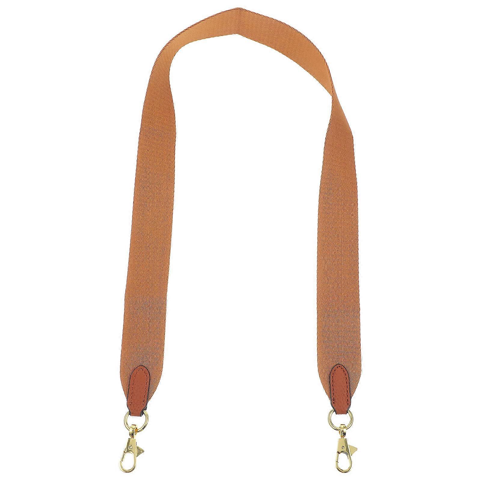 Solid Color Shoulder Strap For Shoulder Bag Walks Long and Thin Shape Durable Metal Buckle 1Set