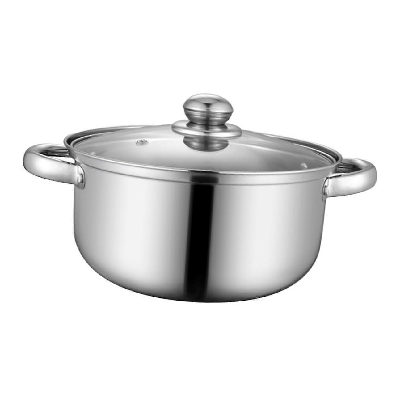 1 piece soup pot with handles, nonstick, suitable for induction cooktops