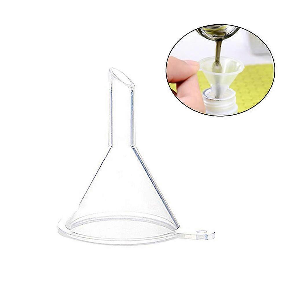 Plastic Small Funnel Long Handle Separatory For Cooking present Packaging Home Use 30Pack