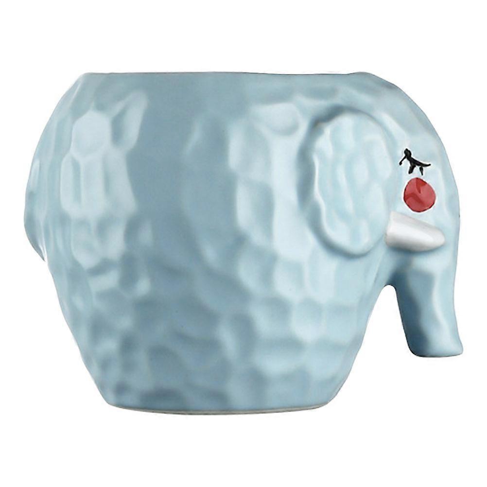 Ceramic Tea Cup Elephant Modeling Creative Design Home Use 10X8CM Drink Container 1Pc