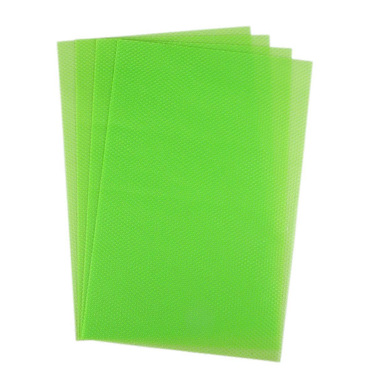 Shelf Liner For Kitchen Refrigerator Liners Multifunction 45x29cm Green Easy to Clean