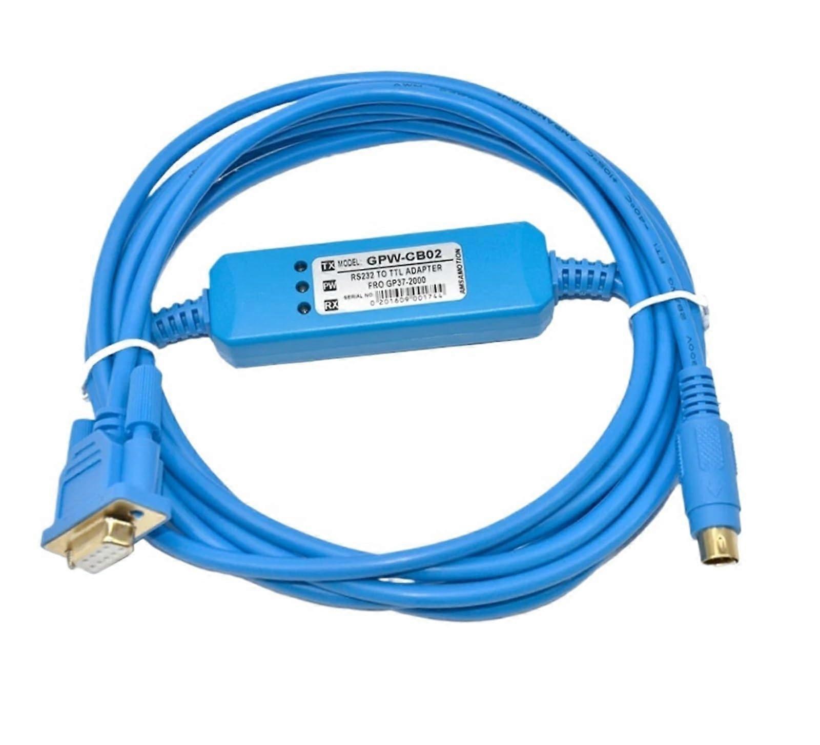GPWCB02 Programming Cable for Touch Panel Series GP37/2500/2301 Proface GP Series Gold Plated Version