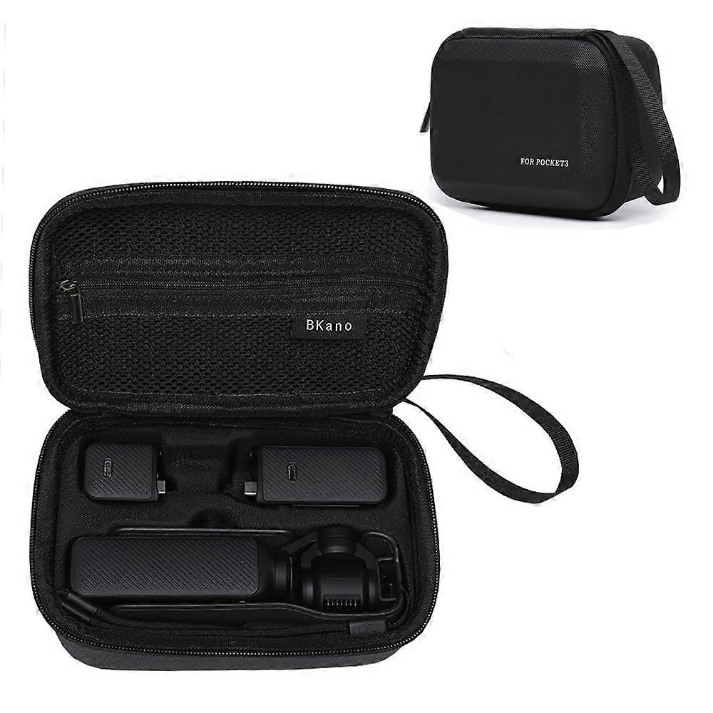 Carrying Case Compatible With DJI Osmo Pocket 3 | Pocket 3 Storage Bag | Protective Case | 18 x 12.2 x 8 cm | Black