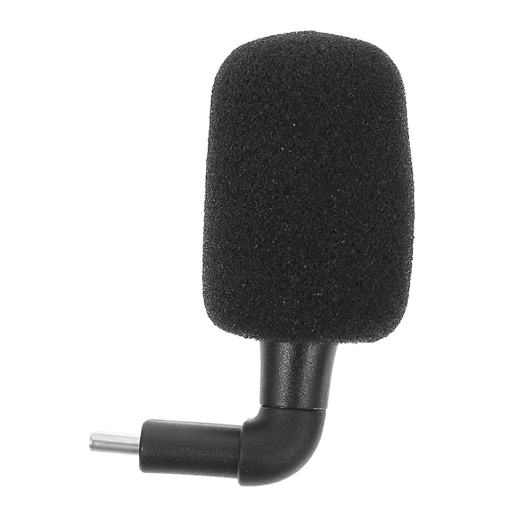Miniature Microphone for Smartphone with Sponge Design for Karaoke Podcasting Recording