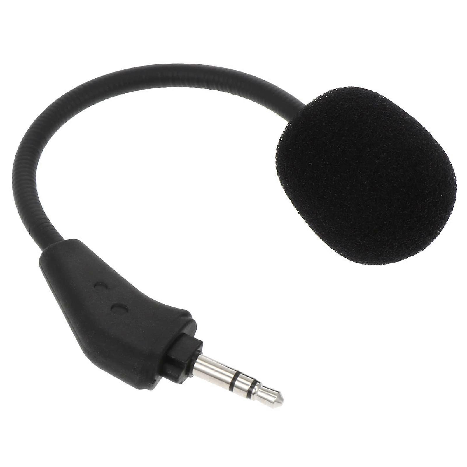 Gaming Headset Microphone, Wired For PC, Noise-Cancelling Mic, Plug-and-Play, Live Streaming, Calls, Foam Ear Cushions