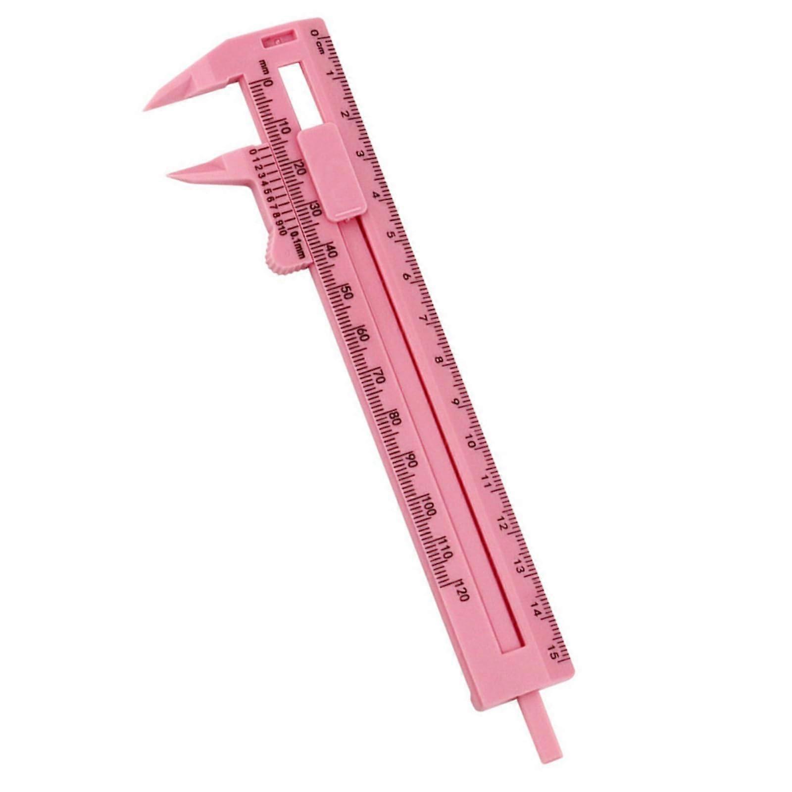 Vernier caliper with dual scale, micrometer, ruler for woodworking, measuring tool for jewelry diameter and thickness (black)