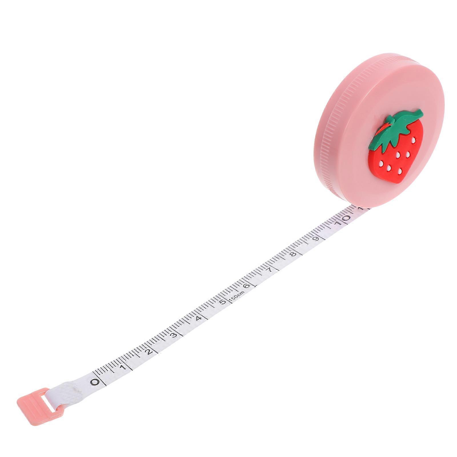 Cute Cartoon Portable Soft Tape Measure For Body Measurements And Sewing Dual Scale In Feet And Meters Ideal For Kids And Craft Projects 1Set