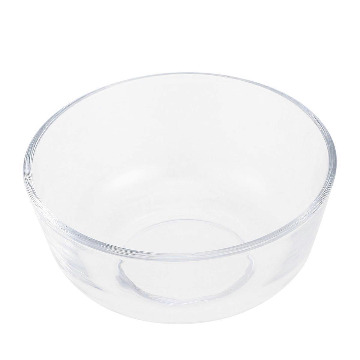 Bol à salade clair Bol à dessert en verre de service de nourriture pour les mariages Réceptions au bord de la piscine Simple élégant 4,5 pouces 1Pc