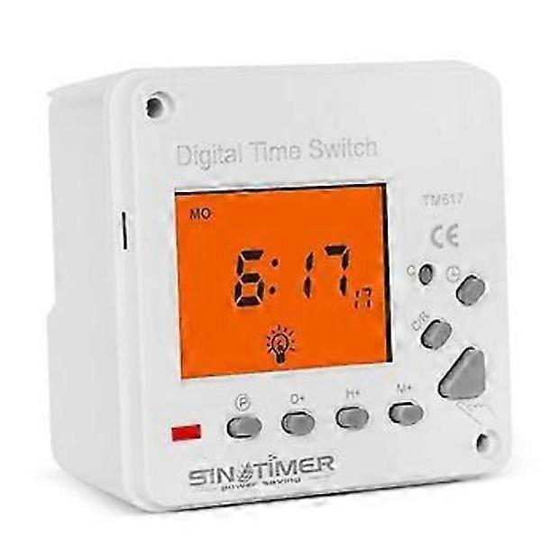 TM617-1 Intelligentes Timer-Panel mit Hintergrundbeleuchtung für große Bildschirme