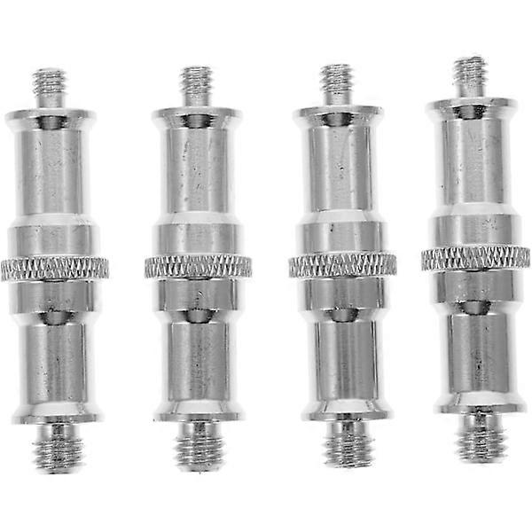 4 pcs light stand adapter screw adapter 1/4 to 3/8 converter for camera stand standard cold shoe adapter