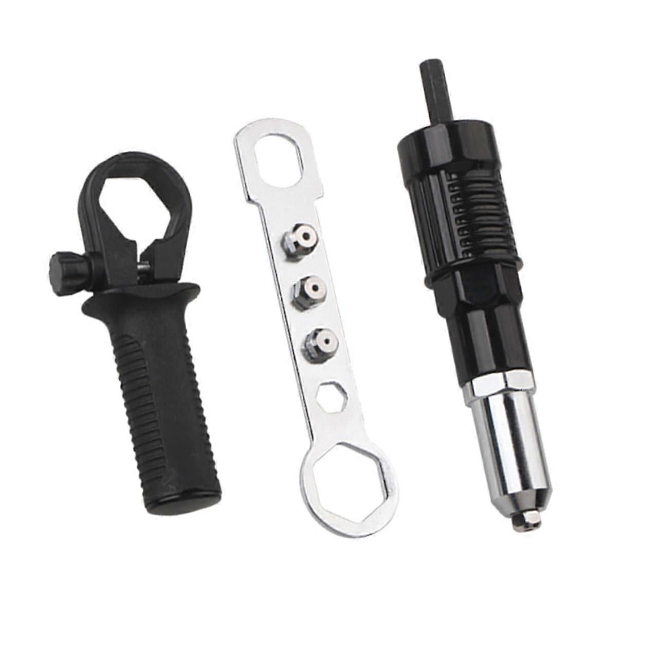rivet gun adapter, electric stapler adapter, tacker adapter, rivets, rivet nut tool