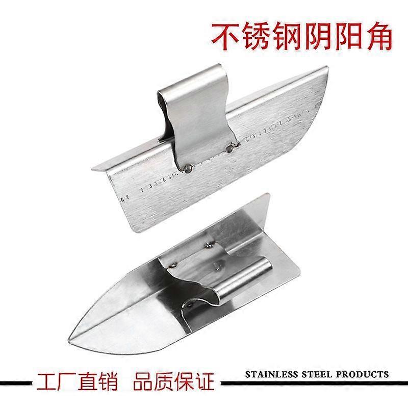 2pcs Drywall Corner Trowel: Professional Drywall Corner Tool For Plastering Mudding And Scraping For Home And Commercial Use