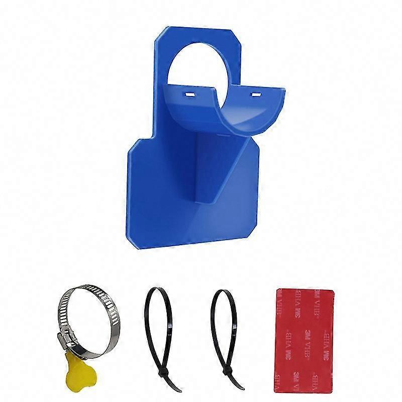 2-Pack Blue Pool Hose Holder Adapter, 10.7x7.8x3.8cm for Swimming Pools