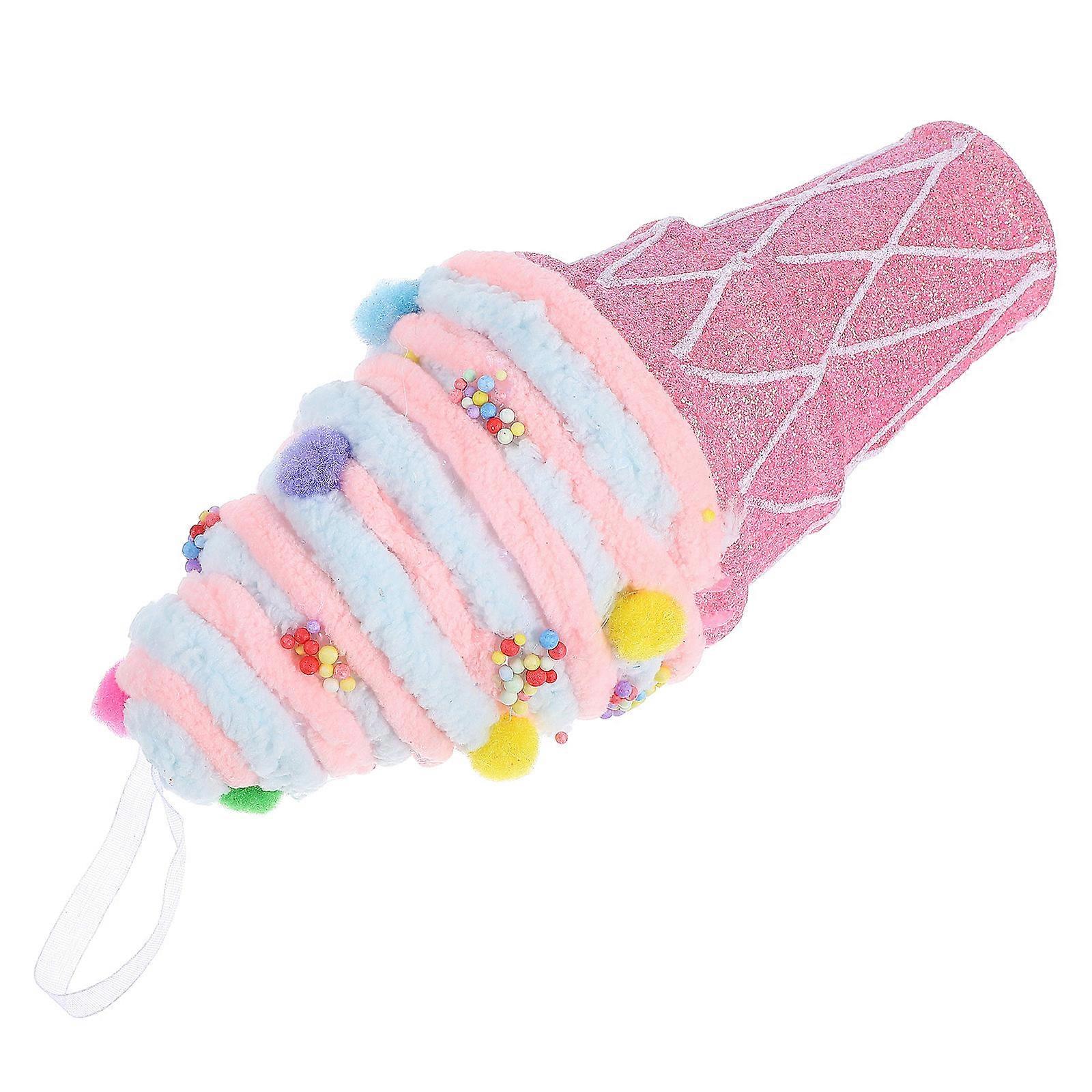 Ice Cream Pendant Props for Decoration Made of Foam Multi Color Great for Parties and Photo 6