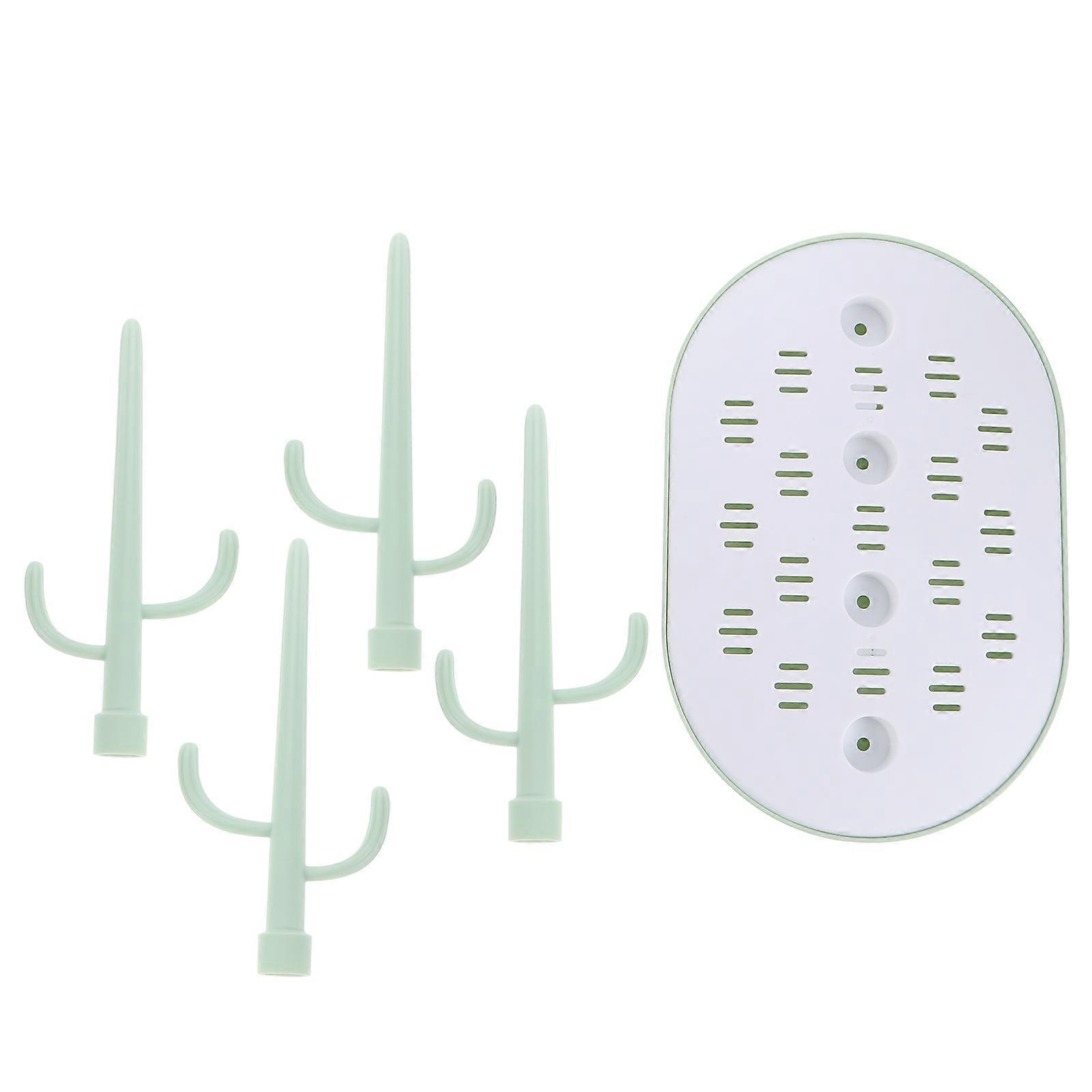 Tree Shaped Bottle Drying Rack, Durable Plastic Organizer for Milk Bottles, Nipples, and Cups, Safe and Practical Design with Rounded Corners