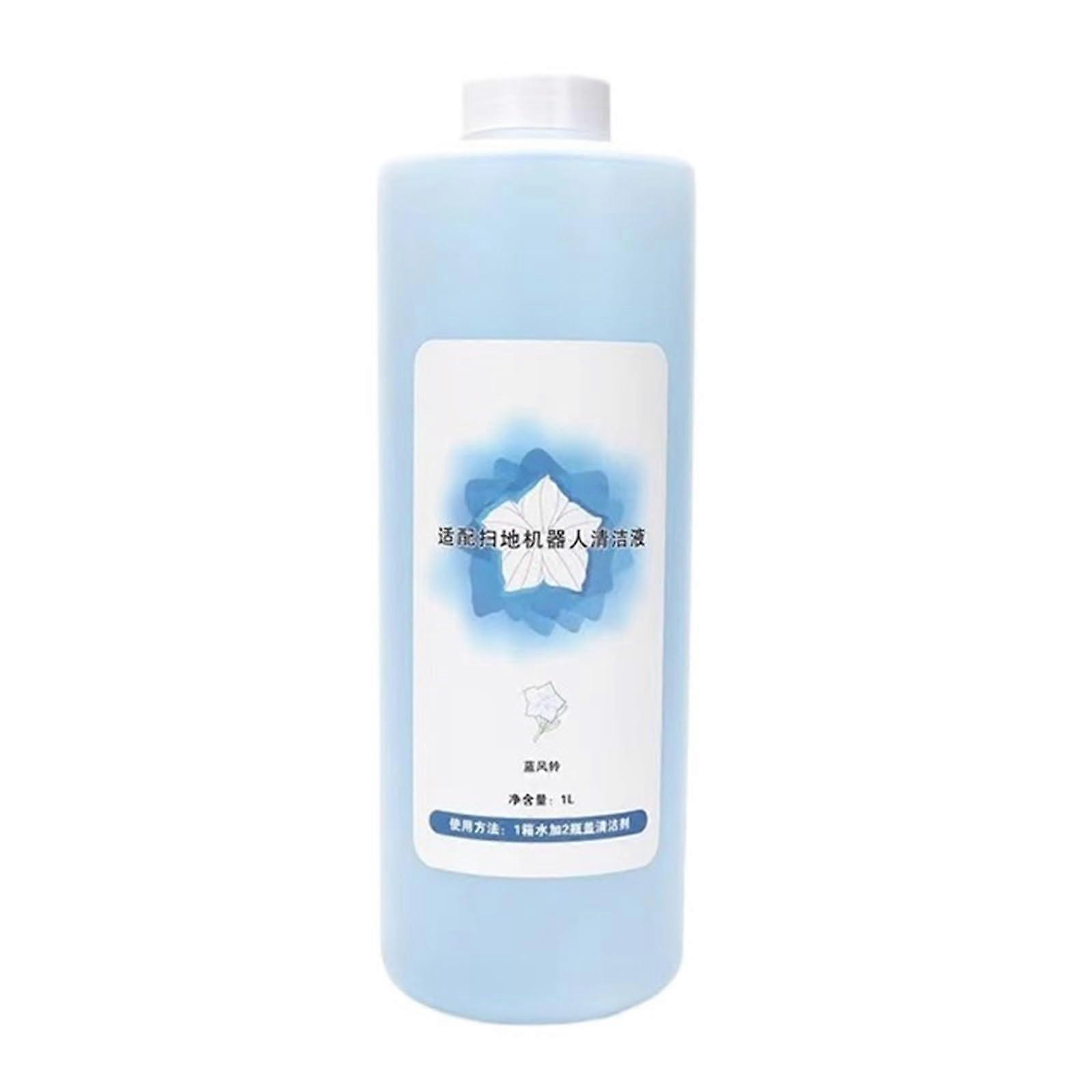 Floor Cleaning Solution 1L Compatible with ECOVACS Deebot N9+ T10 Omni Turbo X1 Accessories Light Grey Cleaning Fluid
