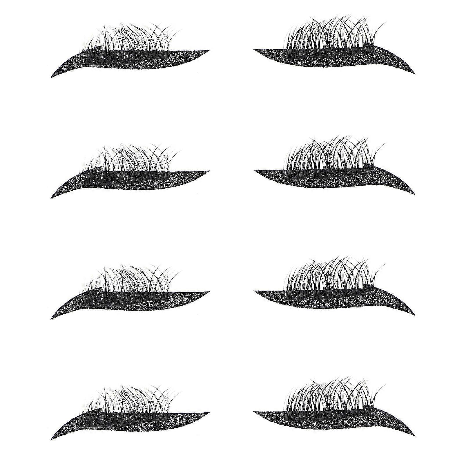 Glitter Eyeliner Stickers Lightweight Adhesive Eye Makeup Strips for Easy Application & Comfortable Wear
