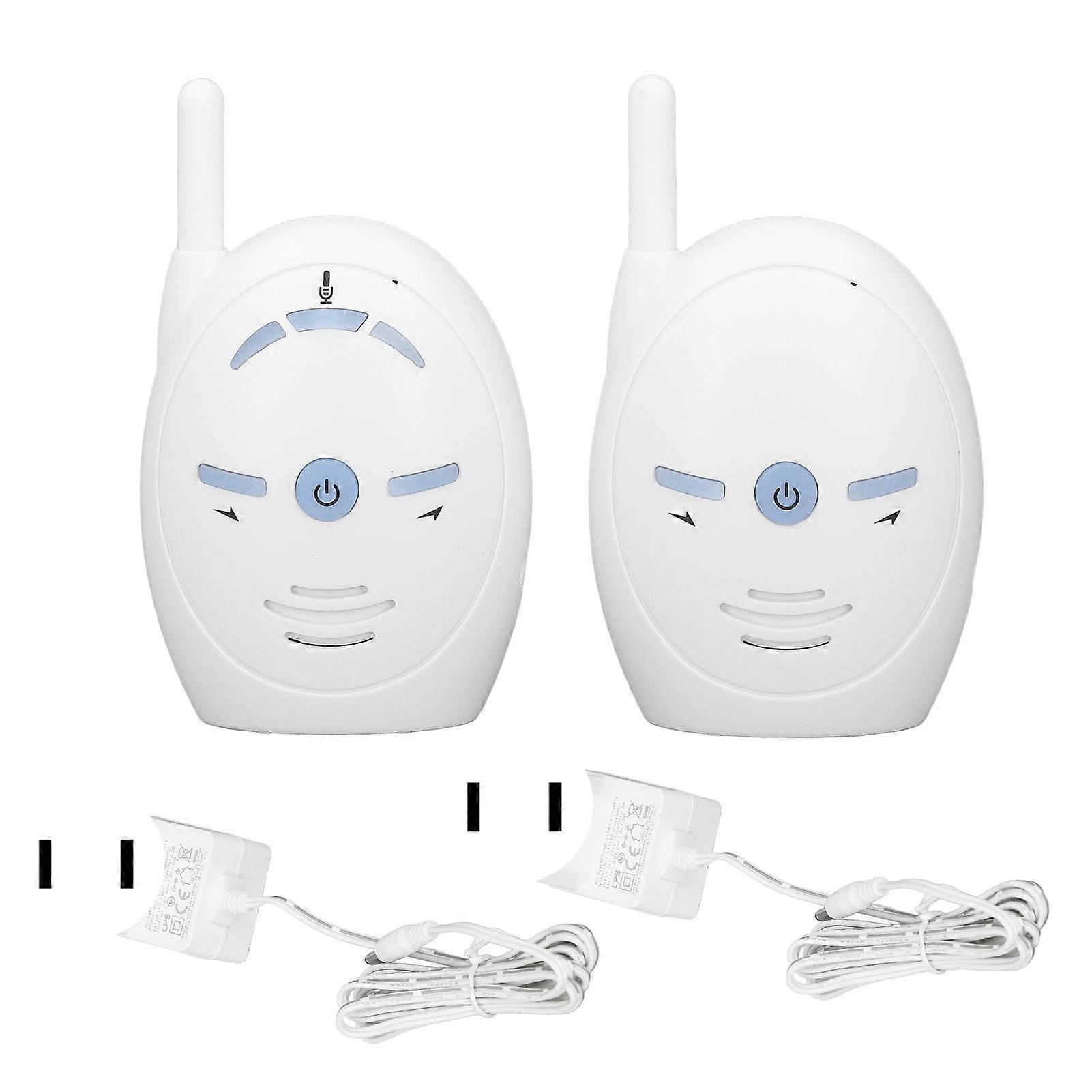 Baby Sound Monitor Portable Two Way o Interaction Infant Sound Monitor 100‑240V US Plug
