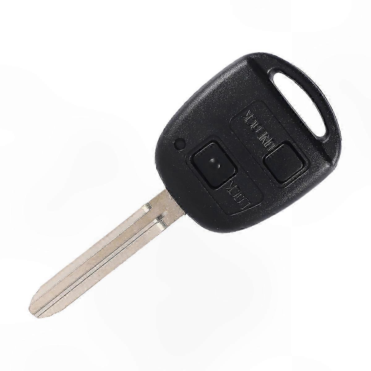 2-Button 4C Chip Key Fob for Corolla 2001-2007, 304MHz Car Remote Key Replacement