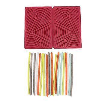 Quadro de Atividade Sensorial de Silicone Acalme-se Brinquedo Sensorial para Estresse Ansiedade Autista TDAH