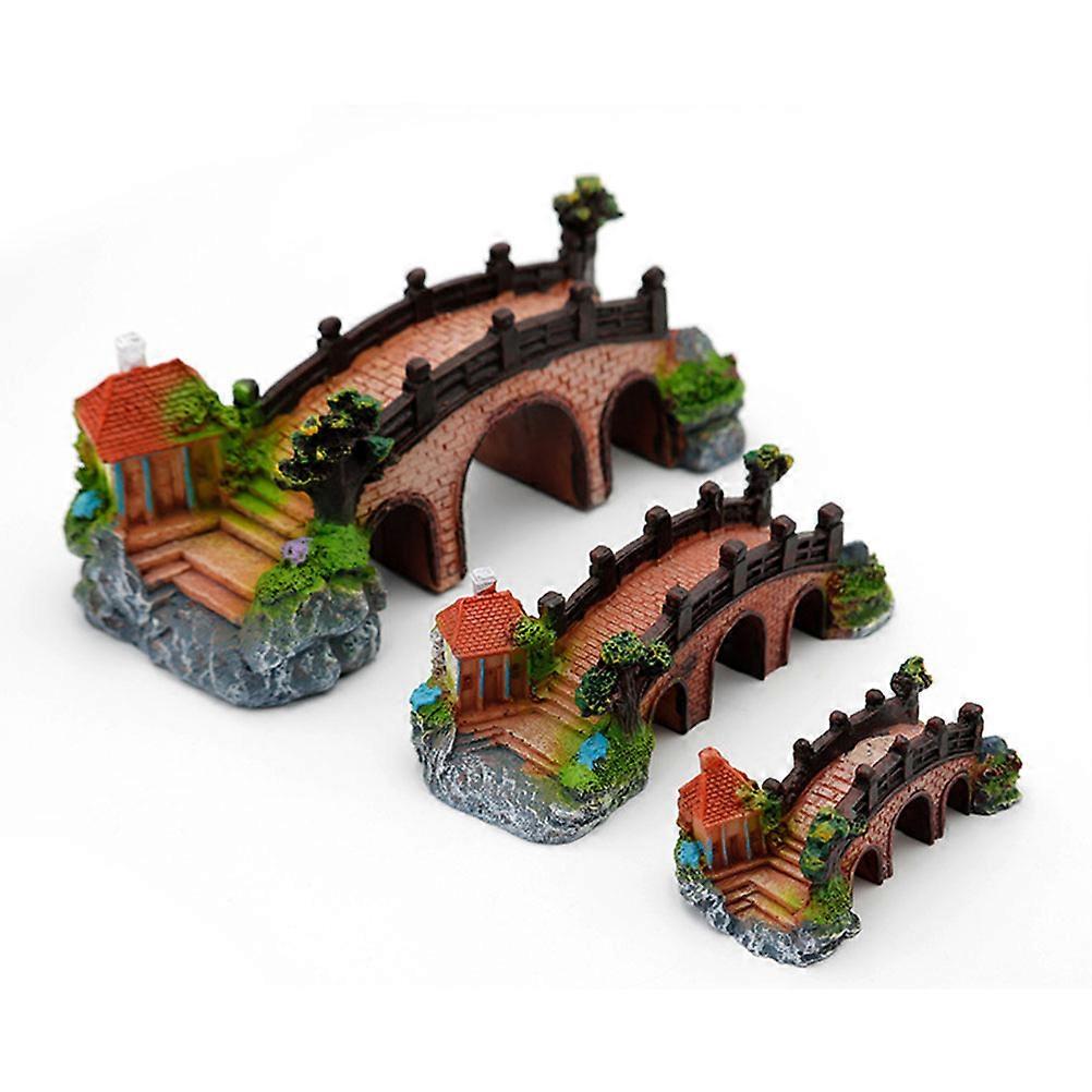 Aquarium Resin Art, Functional Bridge Design, Improves Visual