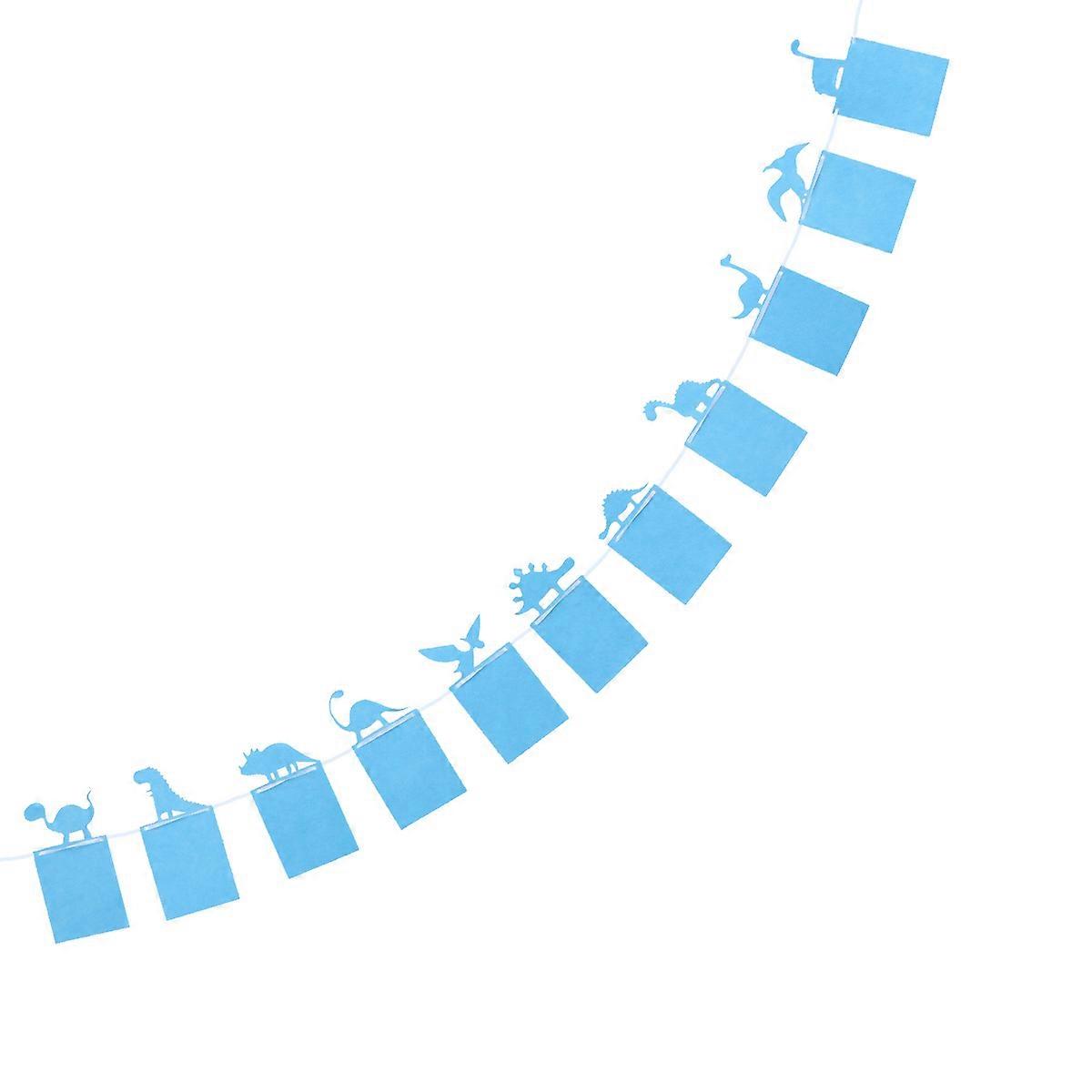 Hanging Banner Set with Unique Dinosaur Art for Birthday Festivities