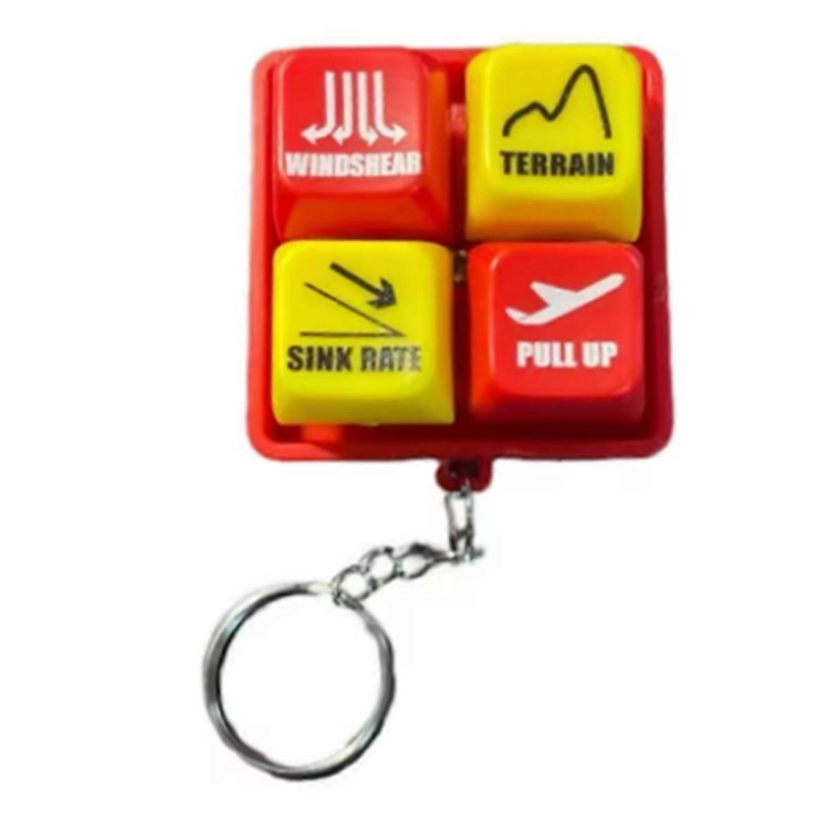 Warning Simulator for Pilot'S Refreshing and Stress Relieving Device Alarm Key