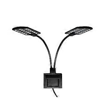 X7 Dual Head Superhelle LED Wasserpflanze Wachsen Lampe Aquarium Licht Wasserdicht Clip-On Fisch Tank L