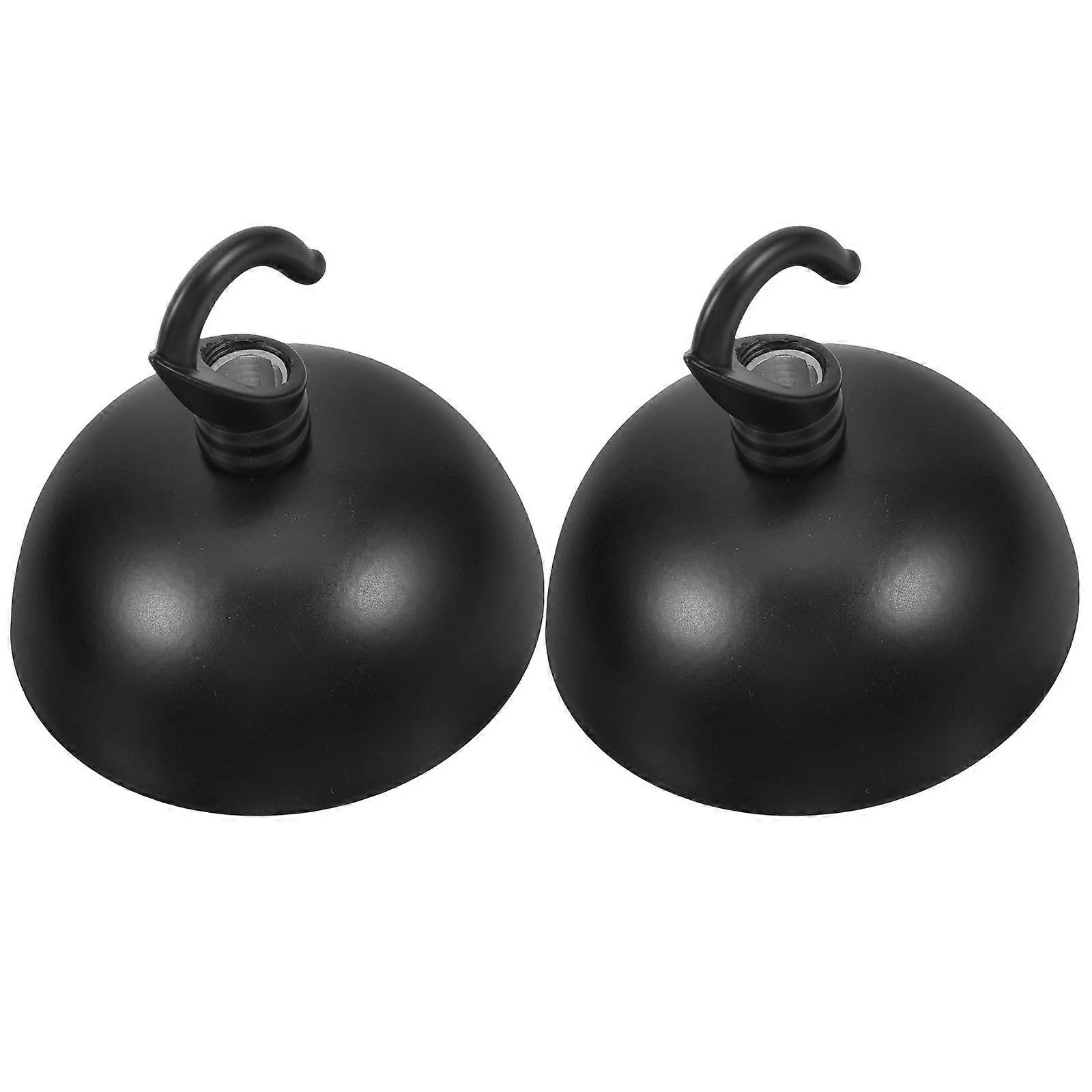 2pcs Durable Metal Pendant Light Canopy with Hook for Chandelier and Ceiling Lamp Replacement – Universal Ceiling Light Cover Plate for Home Lighting