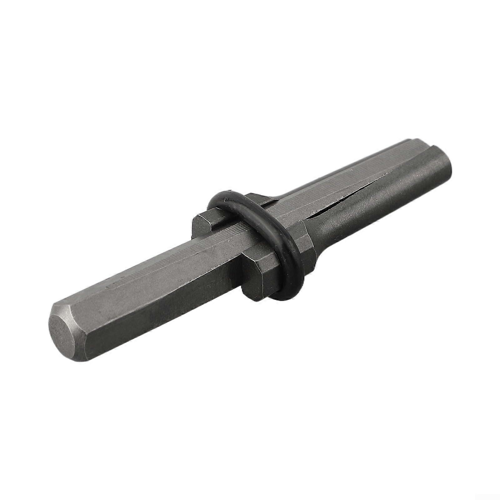 Spring steel wedge and spring tool, 14 mm diameter for stone and concrete splitting tools.