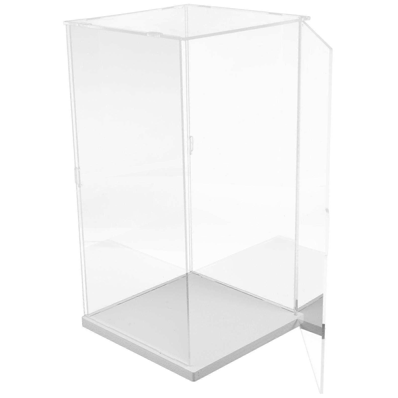 Acrylic Display Box with Door – Dustproof & Sturdy Storage for Action Figures, Cartoon Dolls, Collectibles & Exhibition Items