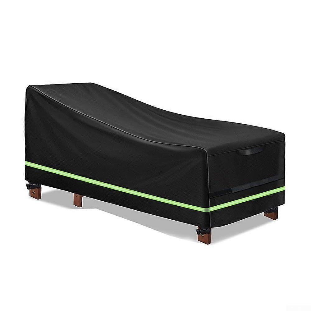 Waterproof Lounger Cover in 420D with Reflective Stripes and Windproof Features for Outdoor Use and Security Ref: 9913