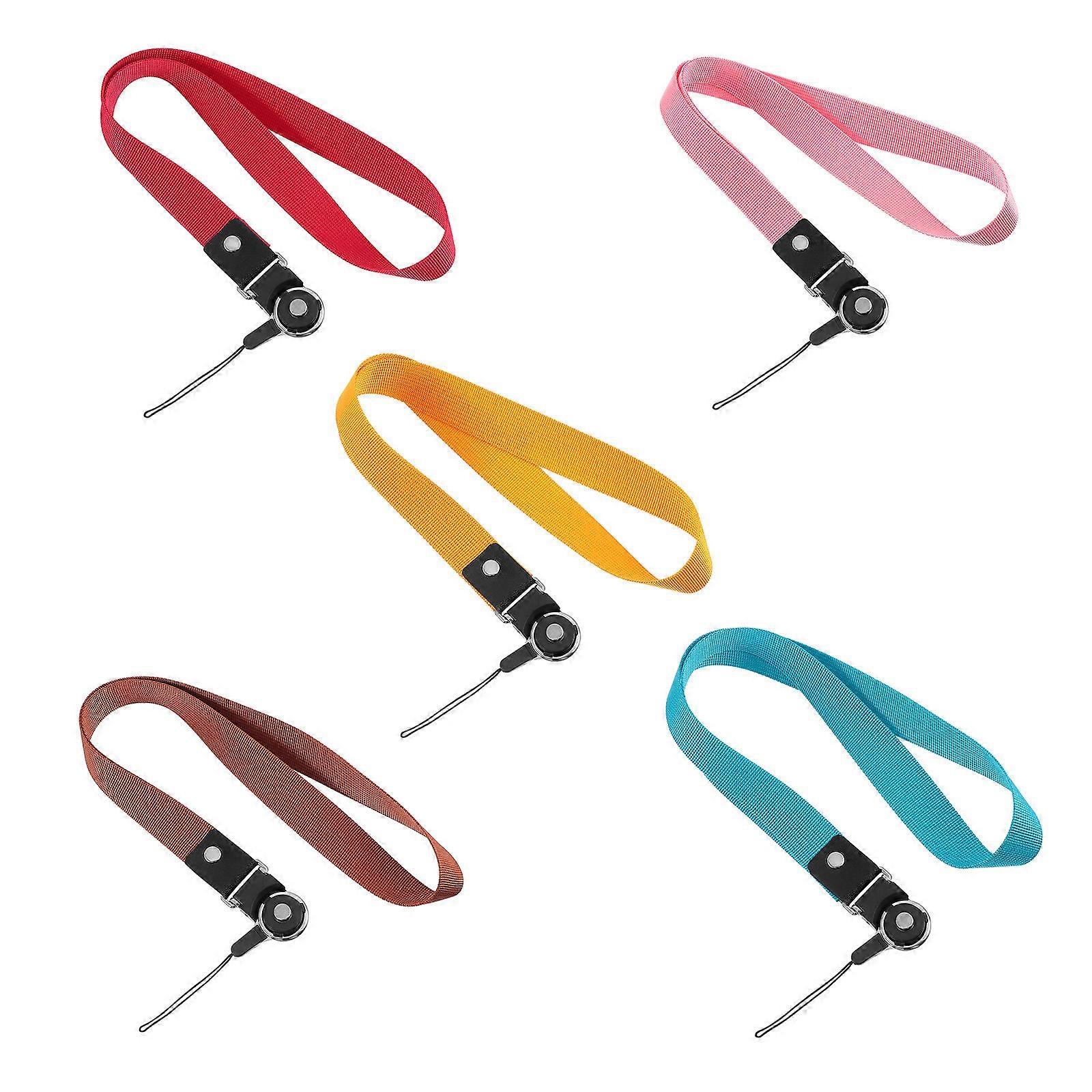 Phone Security Tether Protective Phone Lanyards for Outdoor Audio Assorted Color Plastic Material for Phone Attachment 6Pcs