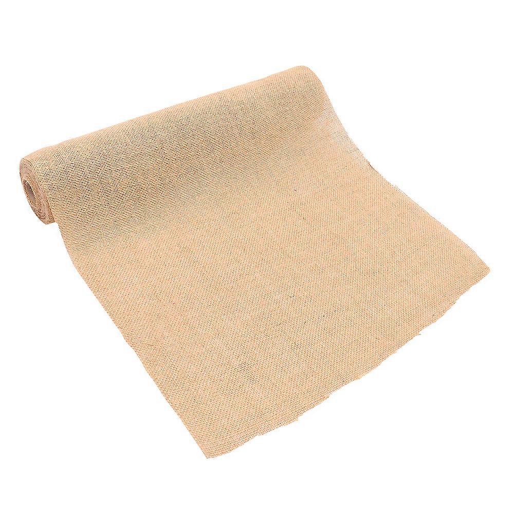 Burlap Fabric Roll for Tree Trunk Protection – Winter Garden Plant Wrap for Frost Cover, Bark Repair, and Deer Insulation