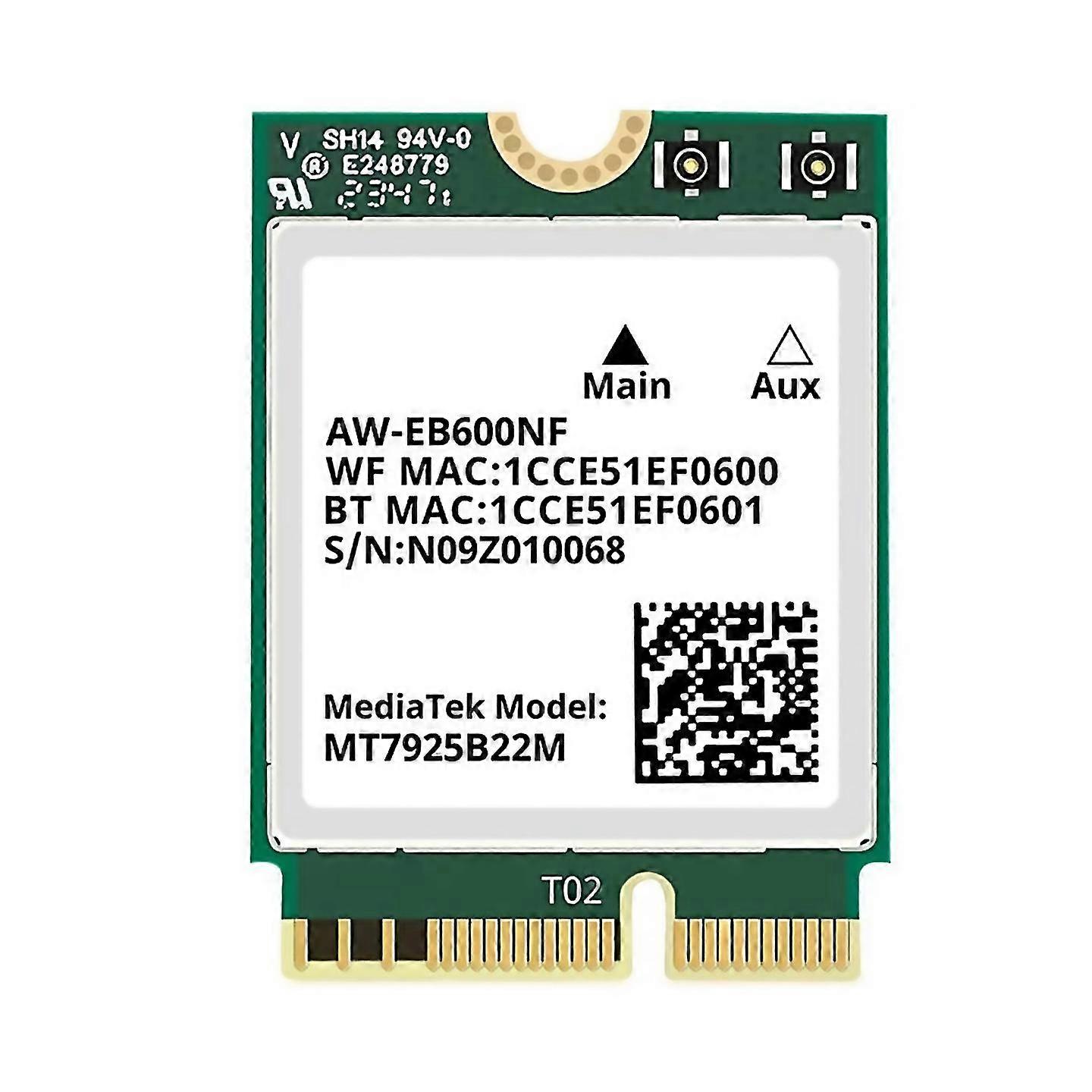 For Mt7925 Wifi 7 Network Card 24g 5ghz 6ghz Wireless Network Adapter