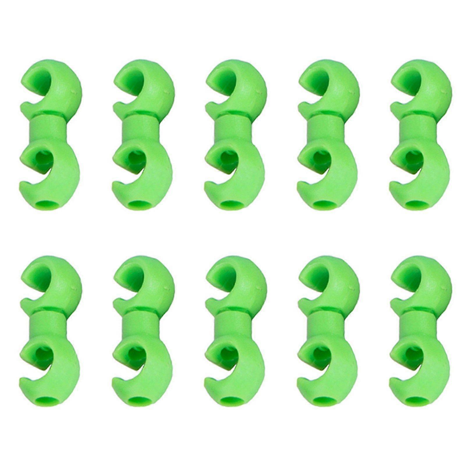 10Pcs Bicycle Cable Clips Rotating Hooks MTB Bike Derailleur Shift Cable Brake Cable Housing Fixing Holder Organizer