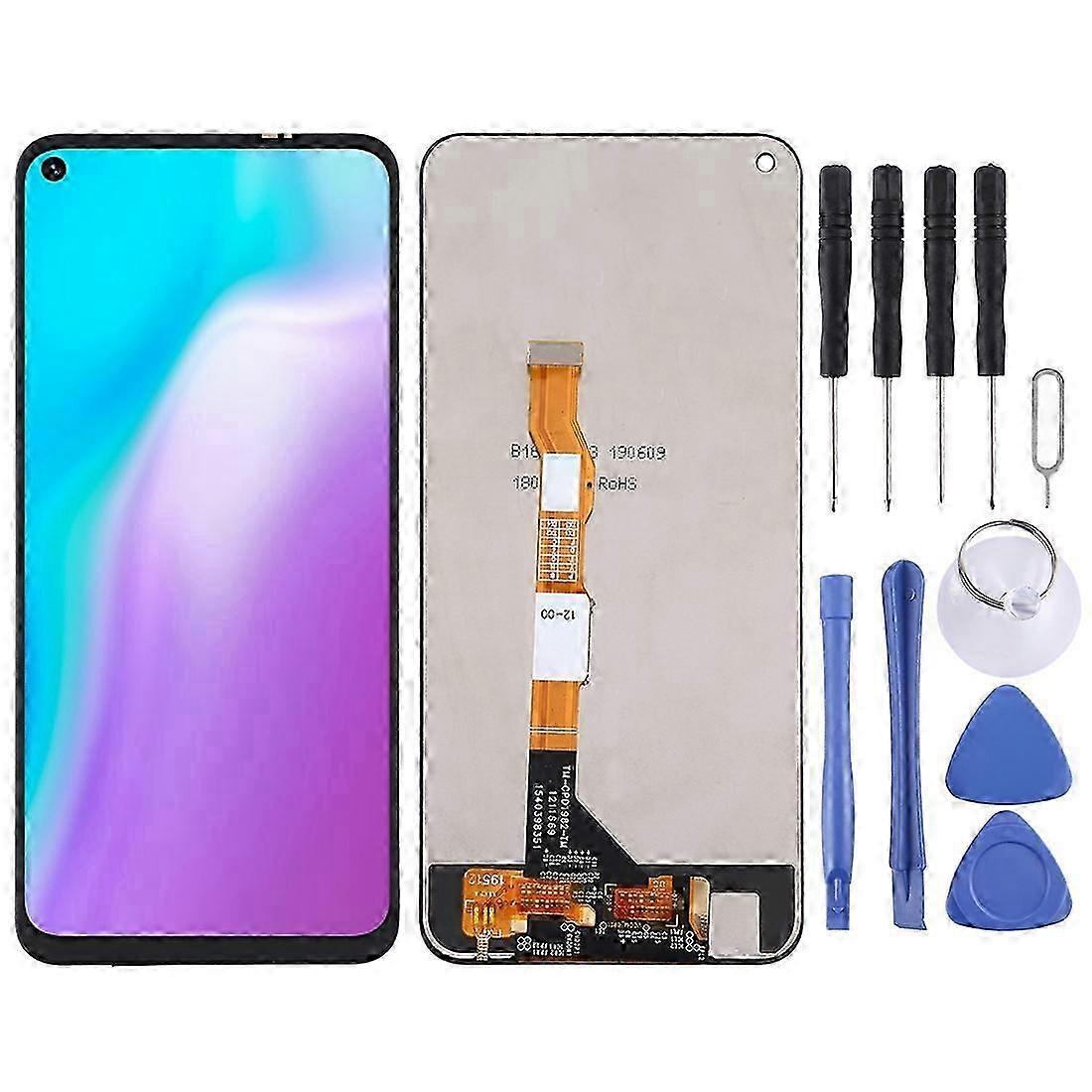 LCD Screen and Digitizer Full Assembly for Vivo Y30 1938(Black)