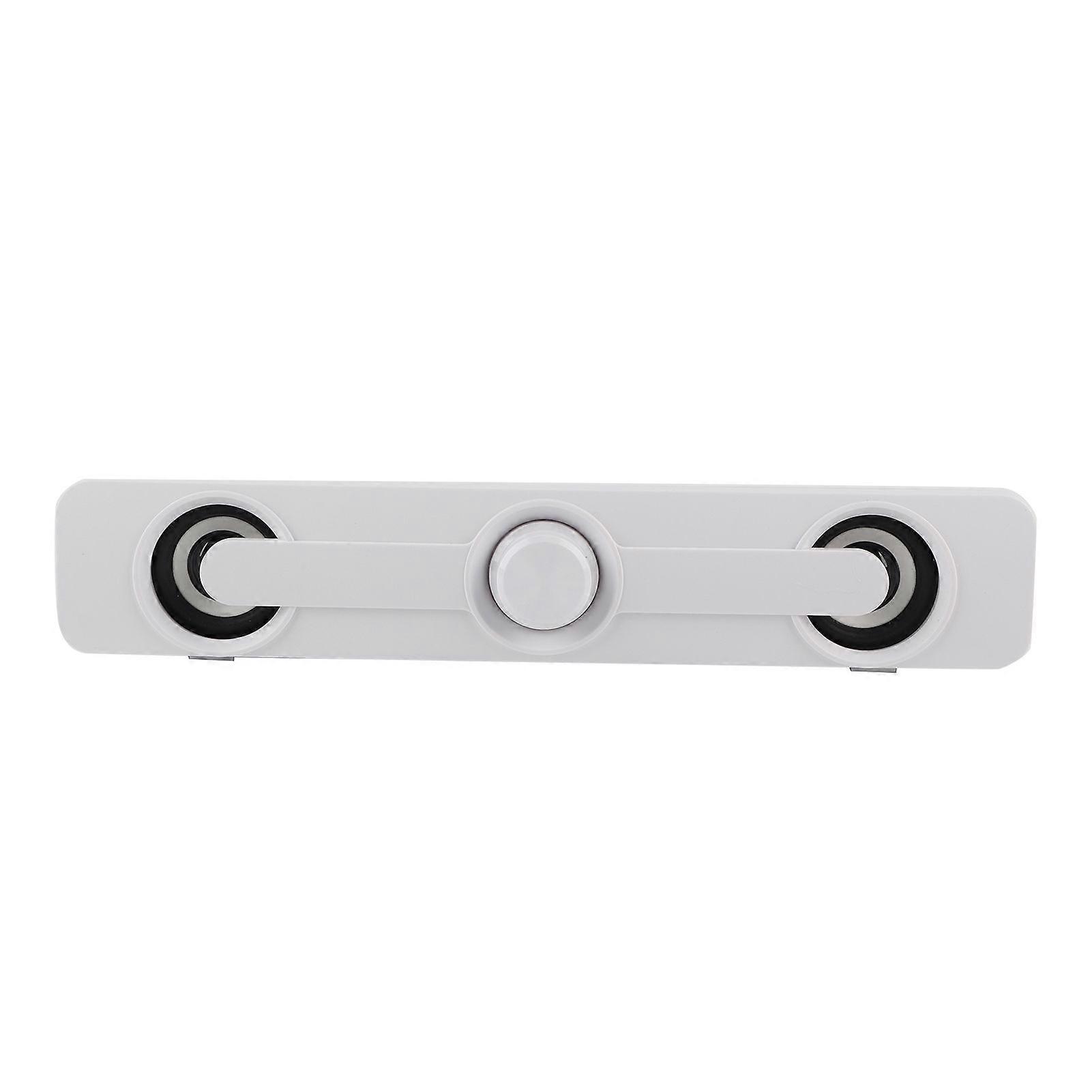 Computer Laptop Speaker Small Professional Speaker 3.5mm Universal Jack for NotebookWhite