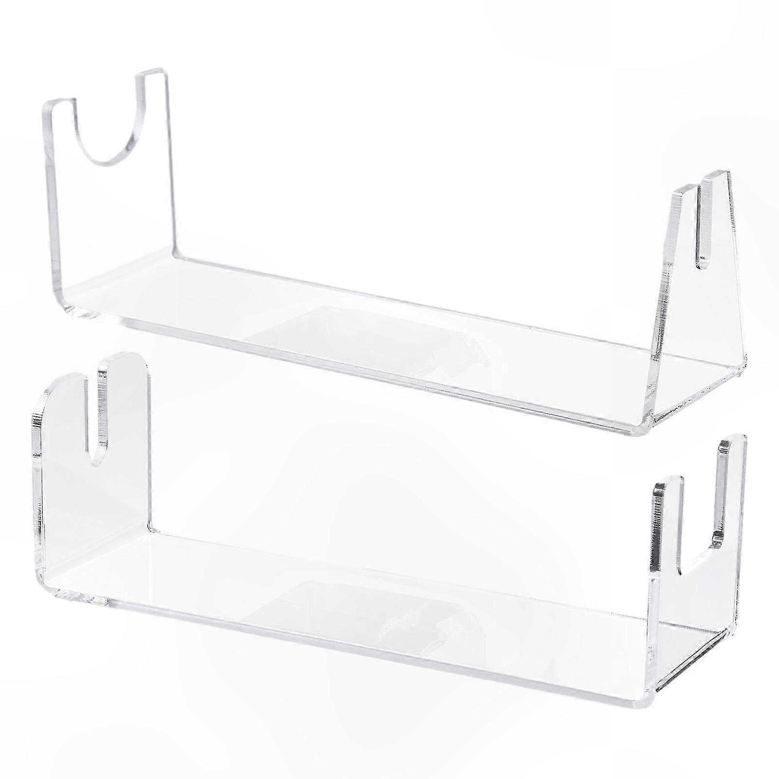 Transparent Acrylic Knife Display Stand with Cutter Holder for Collection Rack Showcase